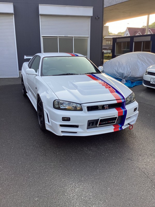 34GTR　内装張り替え　広島　福山サムネイル